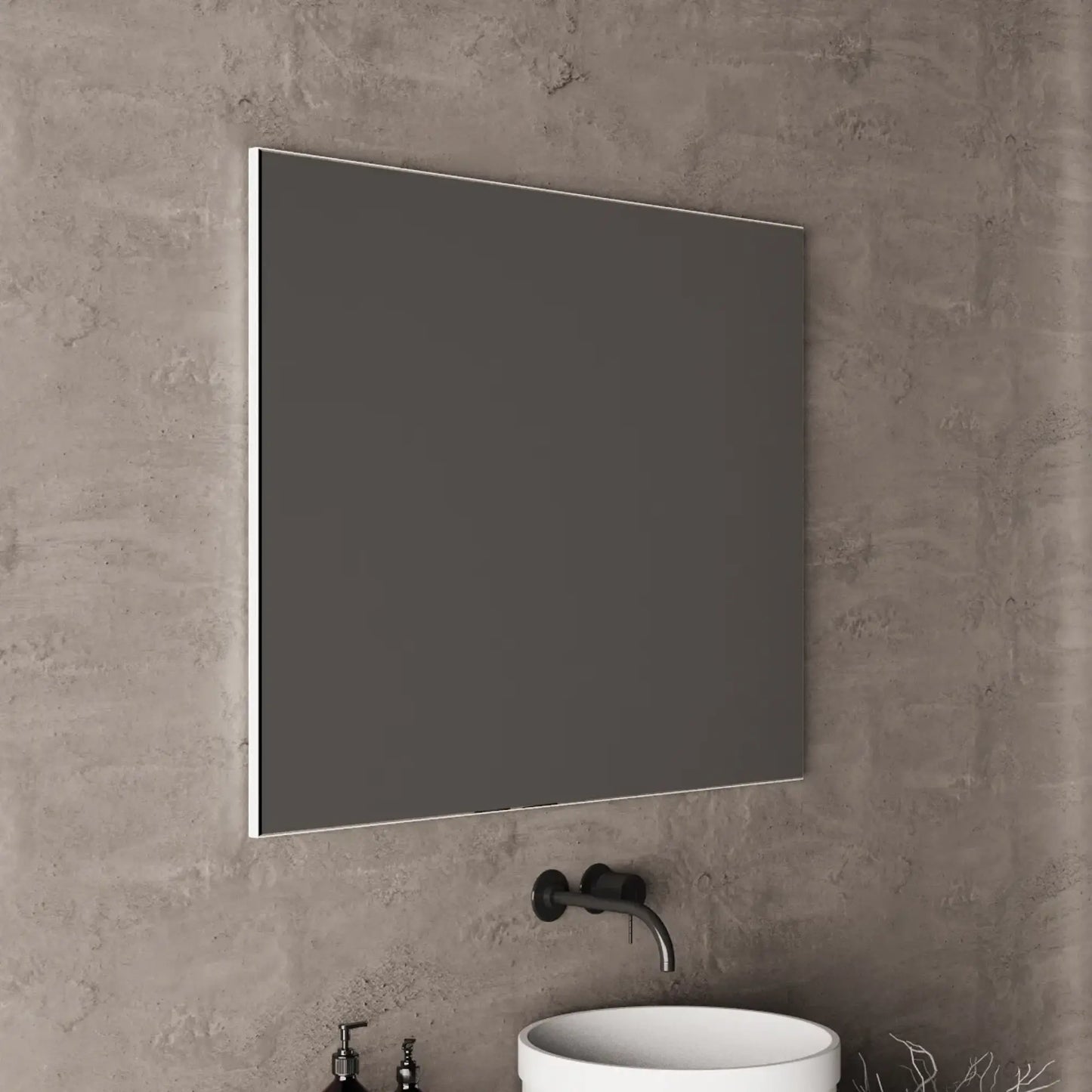 Espelho ALUMINIO 80x60cm | Banhoazis BANHOAZIS