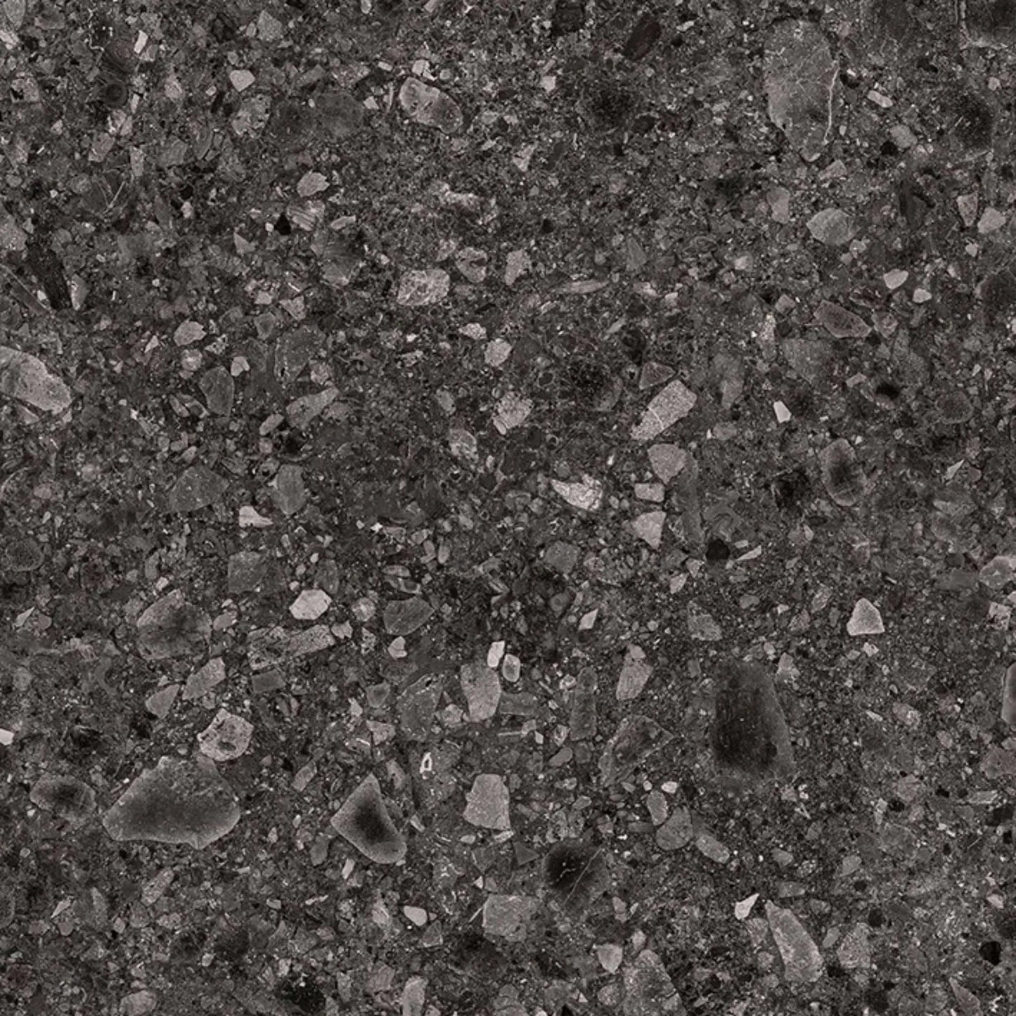 Pavimento Cerâmico Dominó 60x60cm Evostone Gran Black 1a DOMINÓ