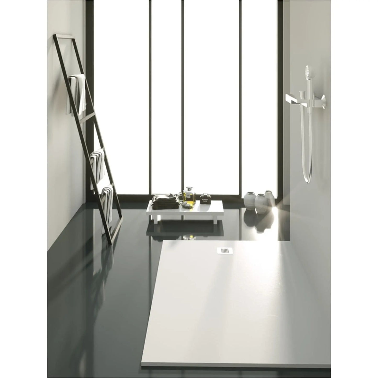 Base de duche NEXT 120x80 cm branca | SA.NE12080BL MACOLUSA