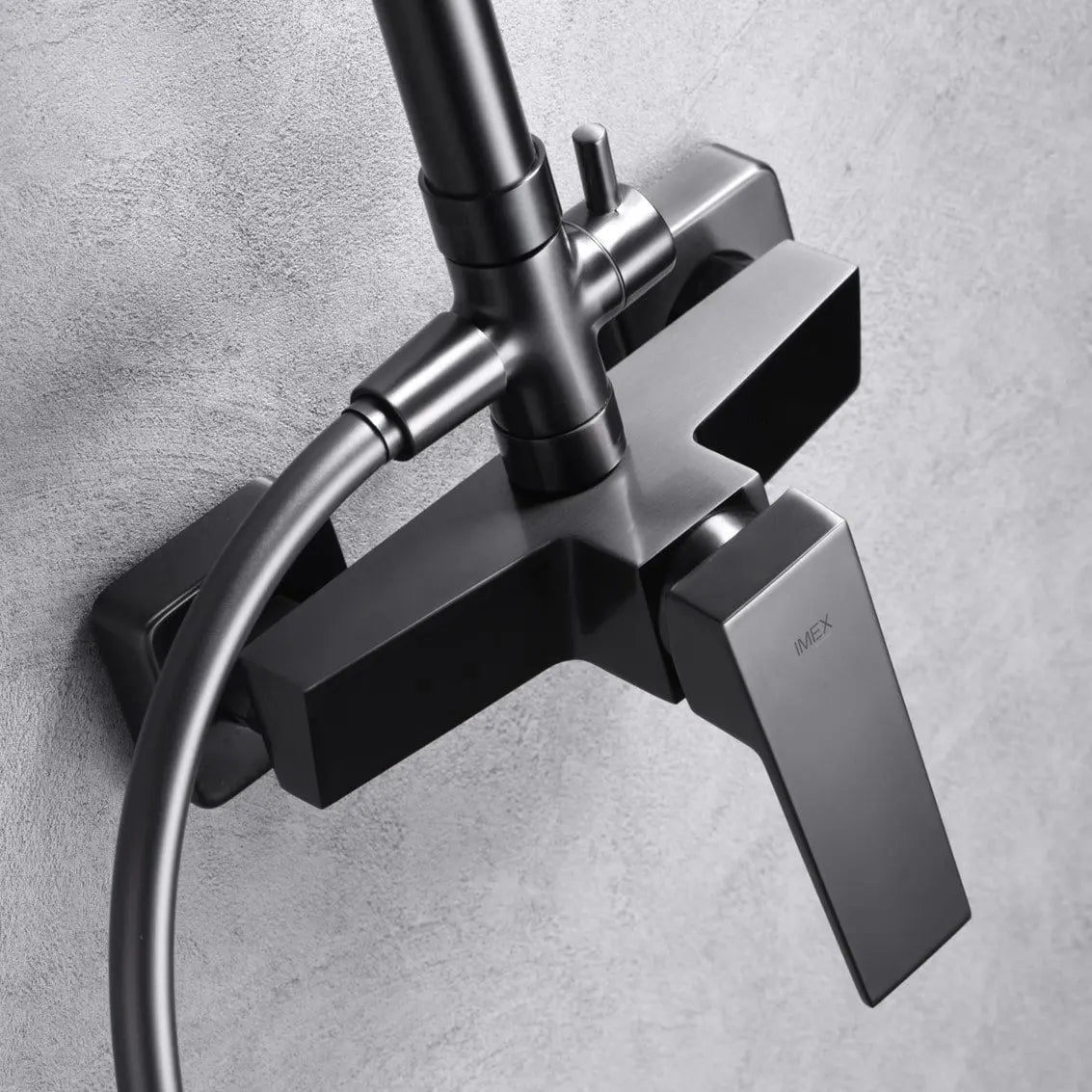 Coluna de duche ART black gun metal | BDAR025/BGM | Imex IMEX