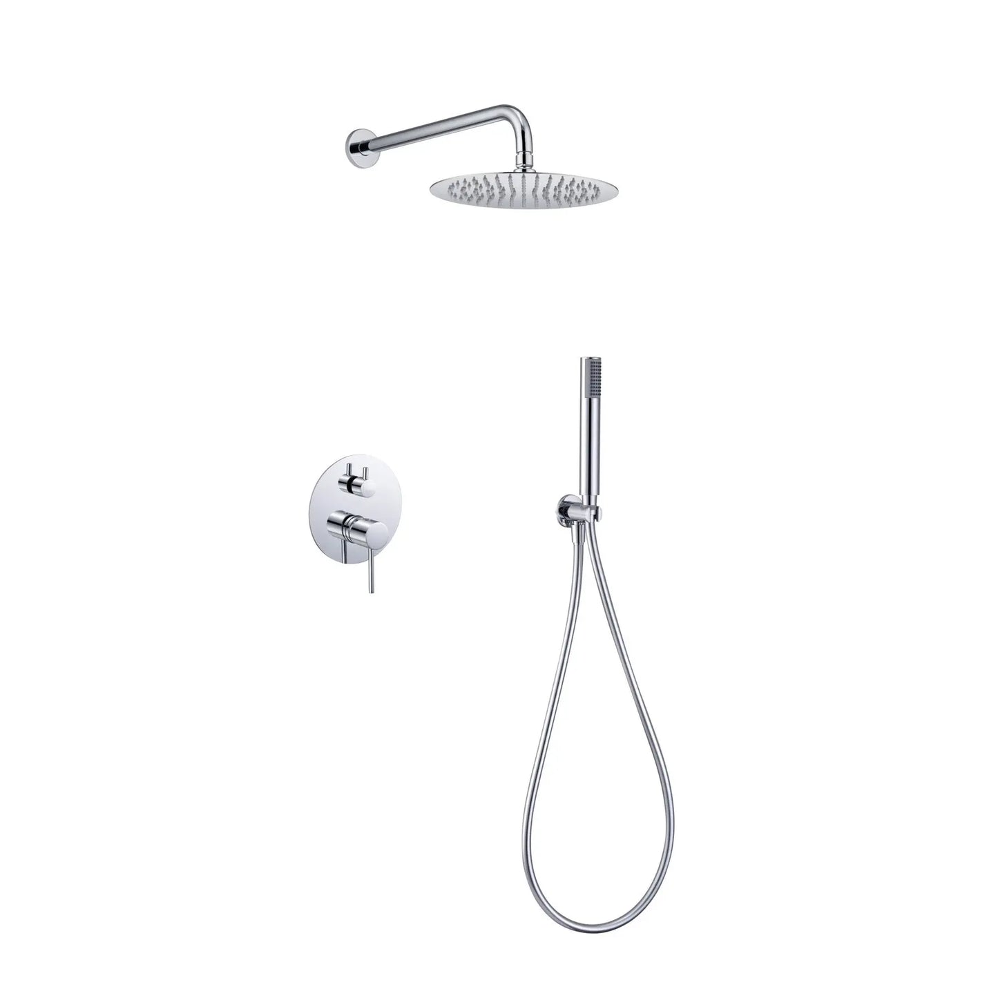 Descubra o design sofisticado e funcional do Conjunto de Duche MONZA de encastrar em cromado, da conceituada marca Imex. Este conjunto combina elegância e qualidade, sendo perfeito para quem procura um acabamento moderno e minimalista para a casa de banho.