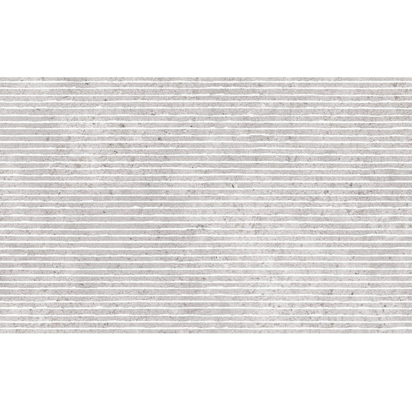 Pormenor da textura e linhas do decorado cerâmico Certeca Flay Grey 25x40cm.