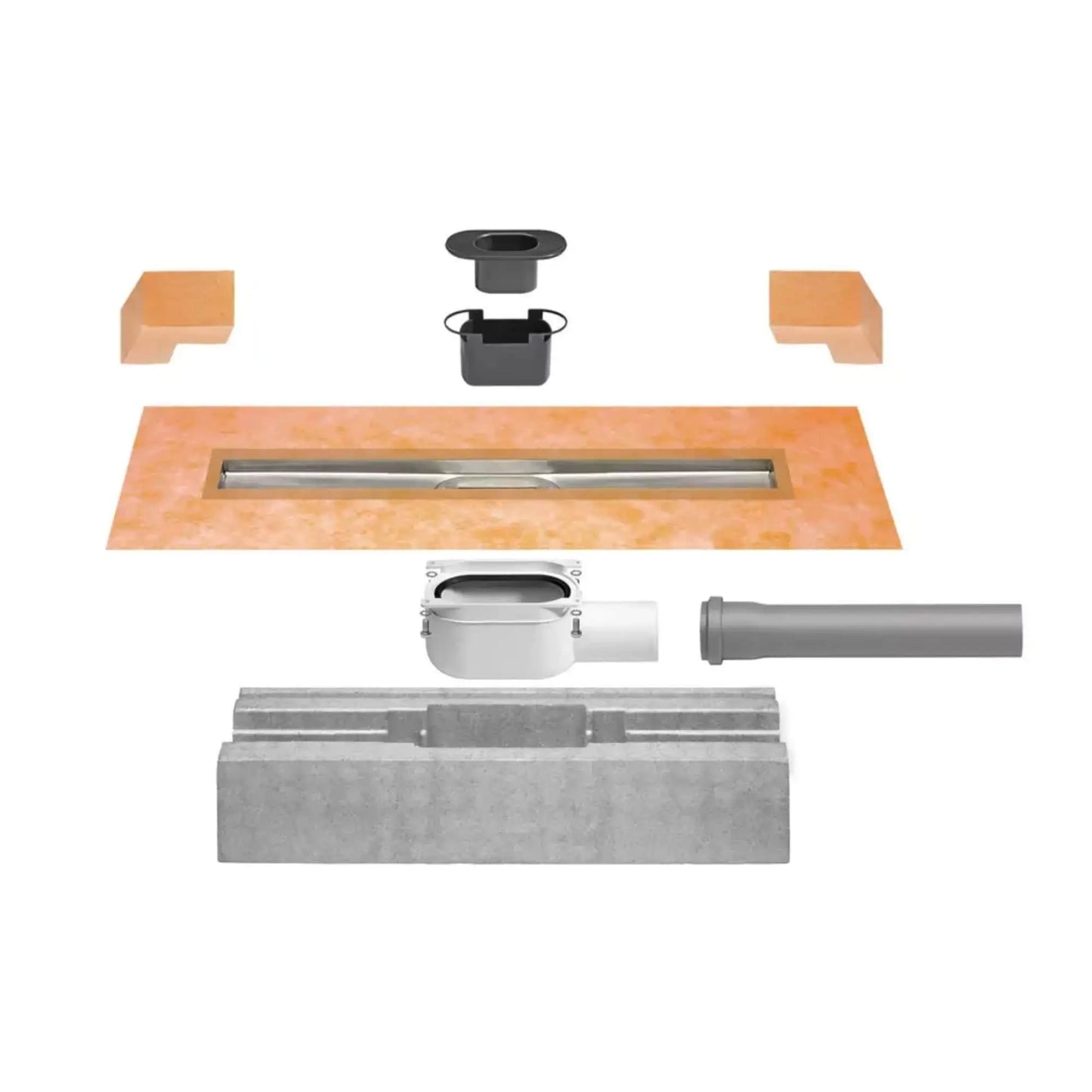 Kit de Escoamento Schluter Kerdi Line H40 KLH40GE80 SCHLUTER