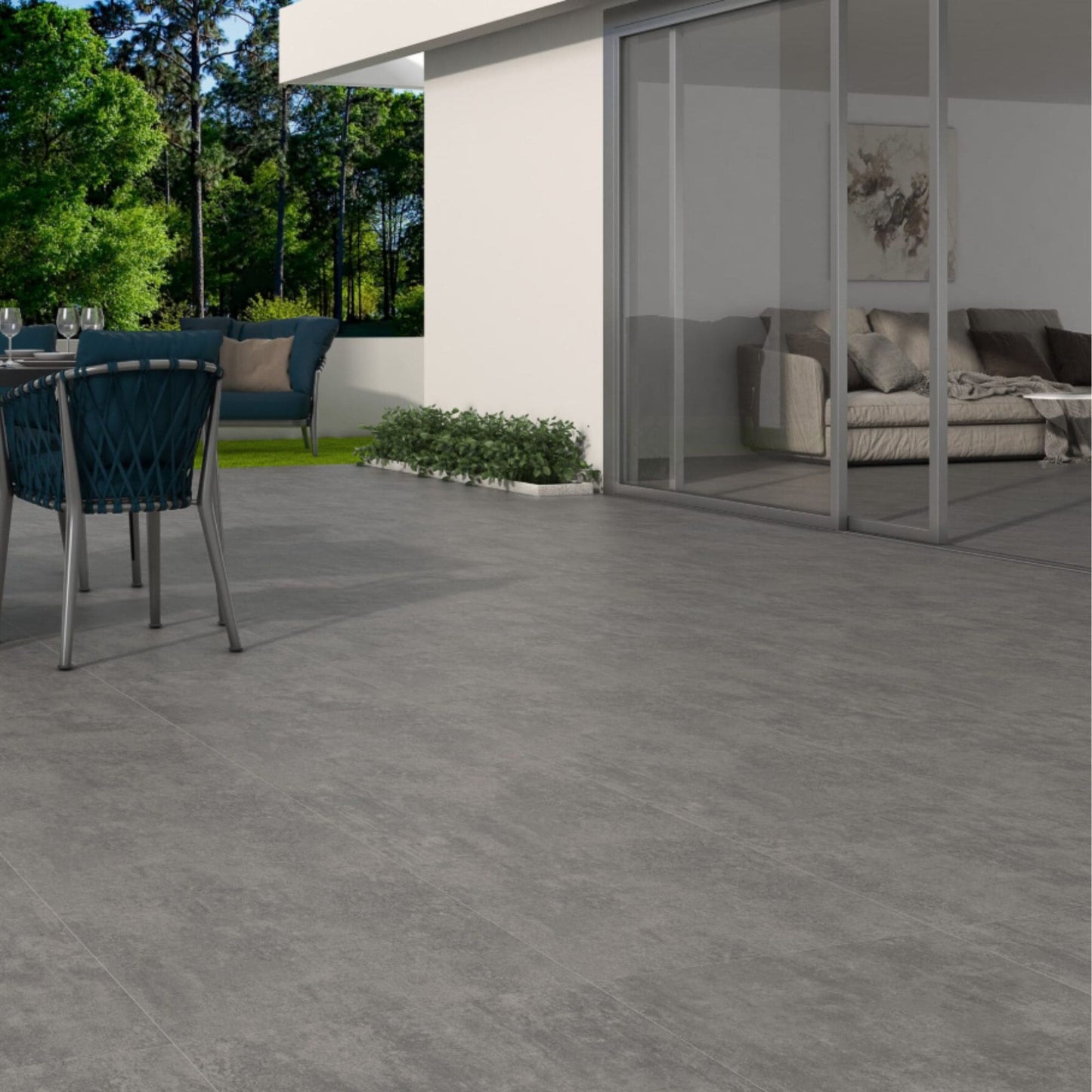 Pavimento Cerâmico EcoCeramic 60x60cm Norwich Gris Comercial