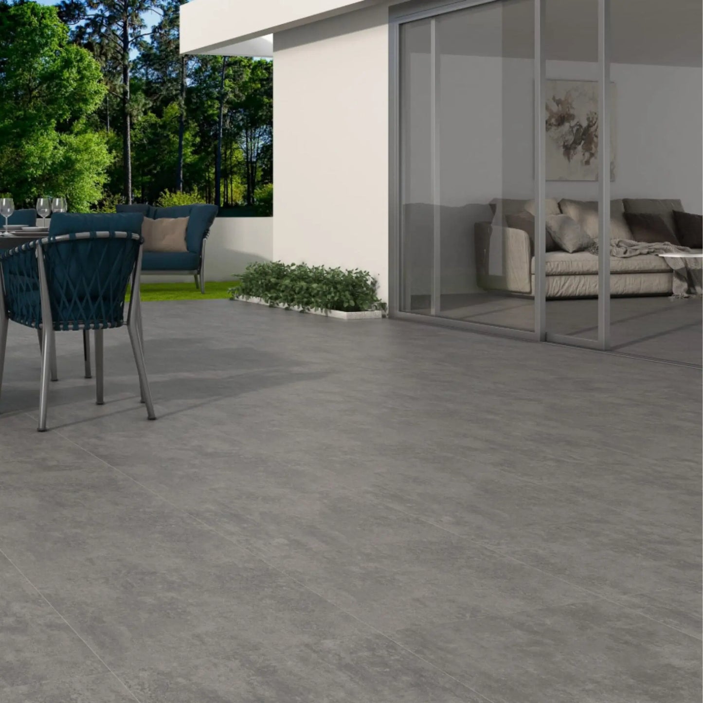 Pavimento Cerâmico EcoCeramic 60x60cm Norwich Gris Comercial EcoCeramic