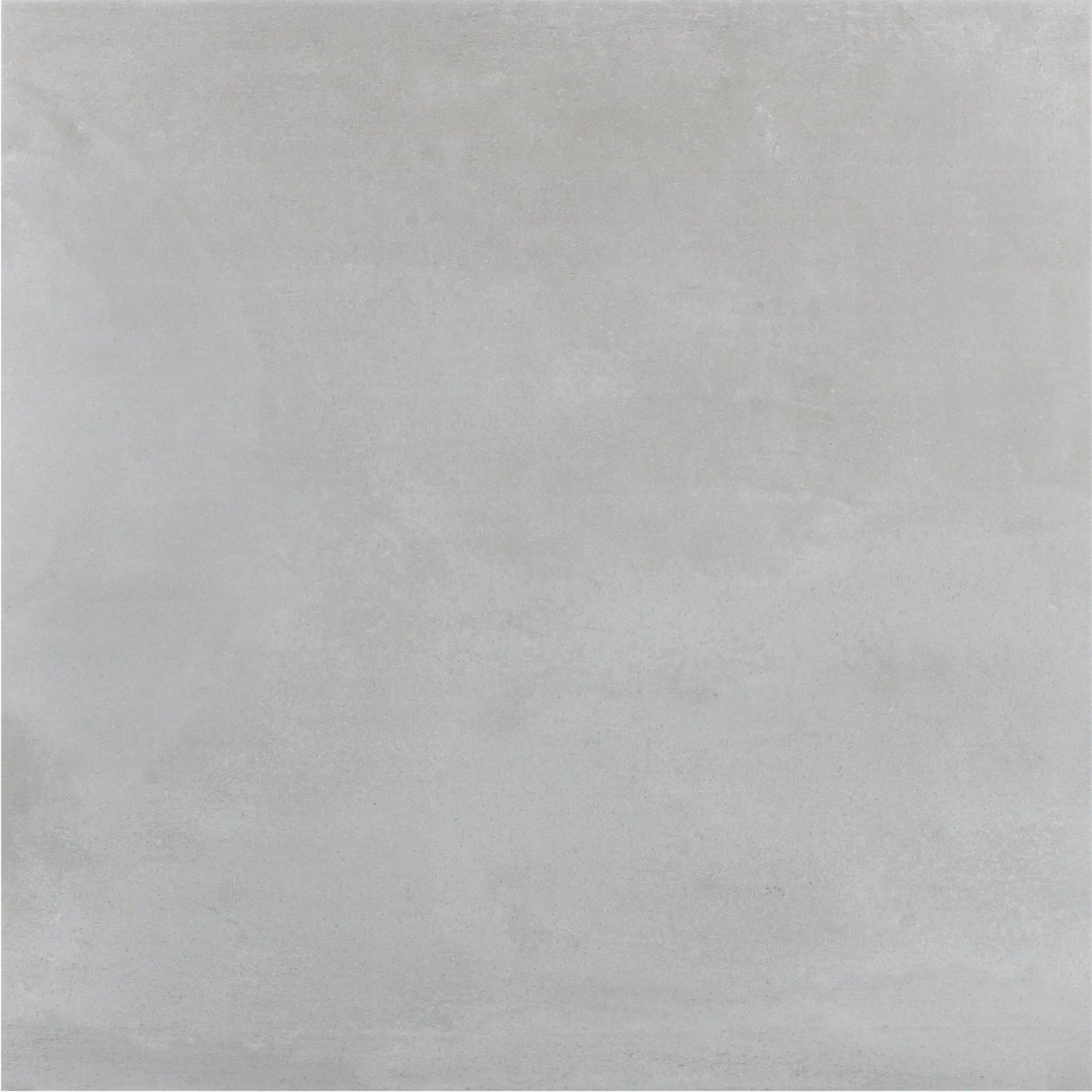 Alt text= 'Peça única do pavimento cerâmico Bristol Perla da Ecoceramic, exibindo a sua textura e tom cinza claro.'