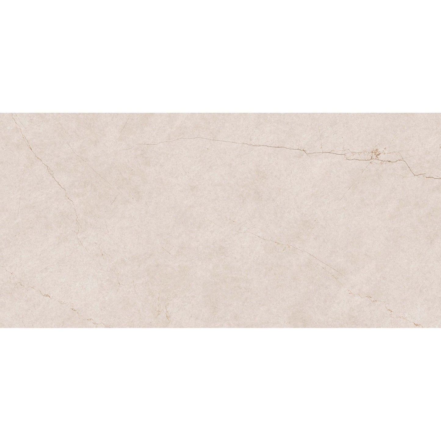 Alt text: 'pavimento cerâmico marble crema delicato com efeito de mármore e tons de areia.'