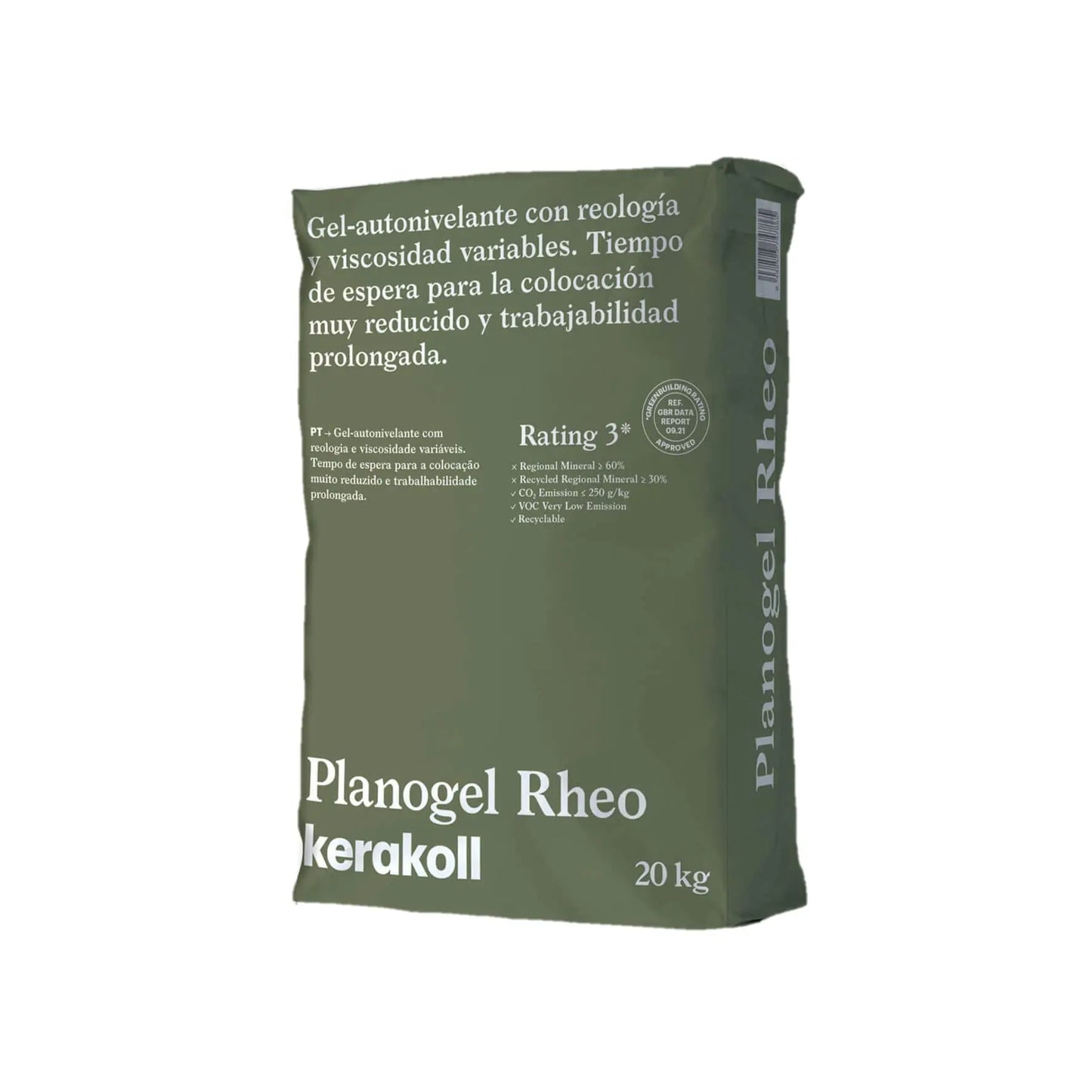 saco autonivelante PLANOGEL Rheo 20 kg kerakoll