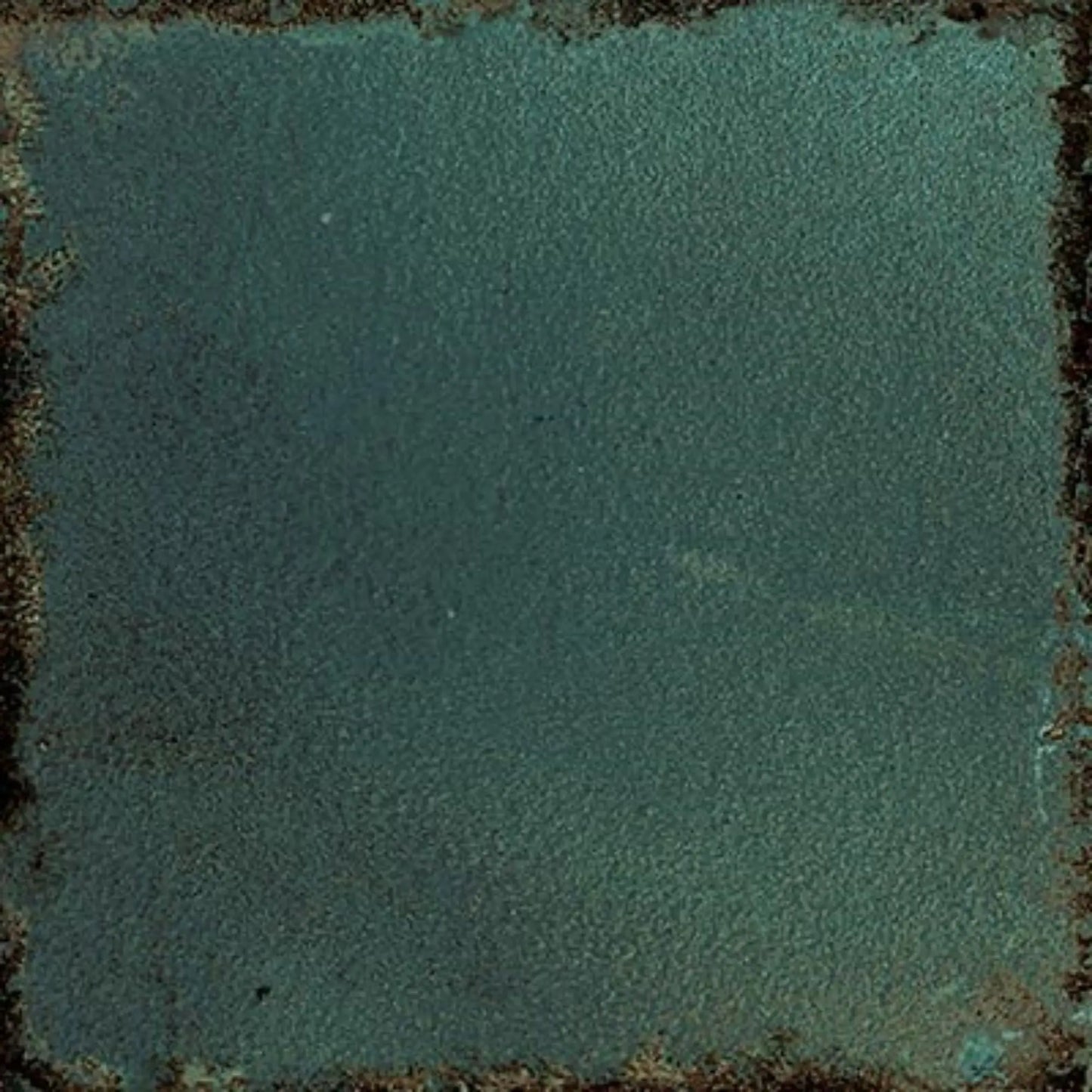 Alt text: 'Revestimento cerâmico decorado Aleluia Luca Jade 20x20cm visto de perto'