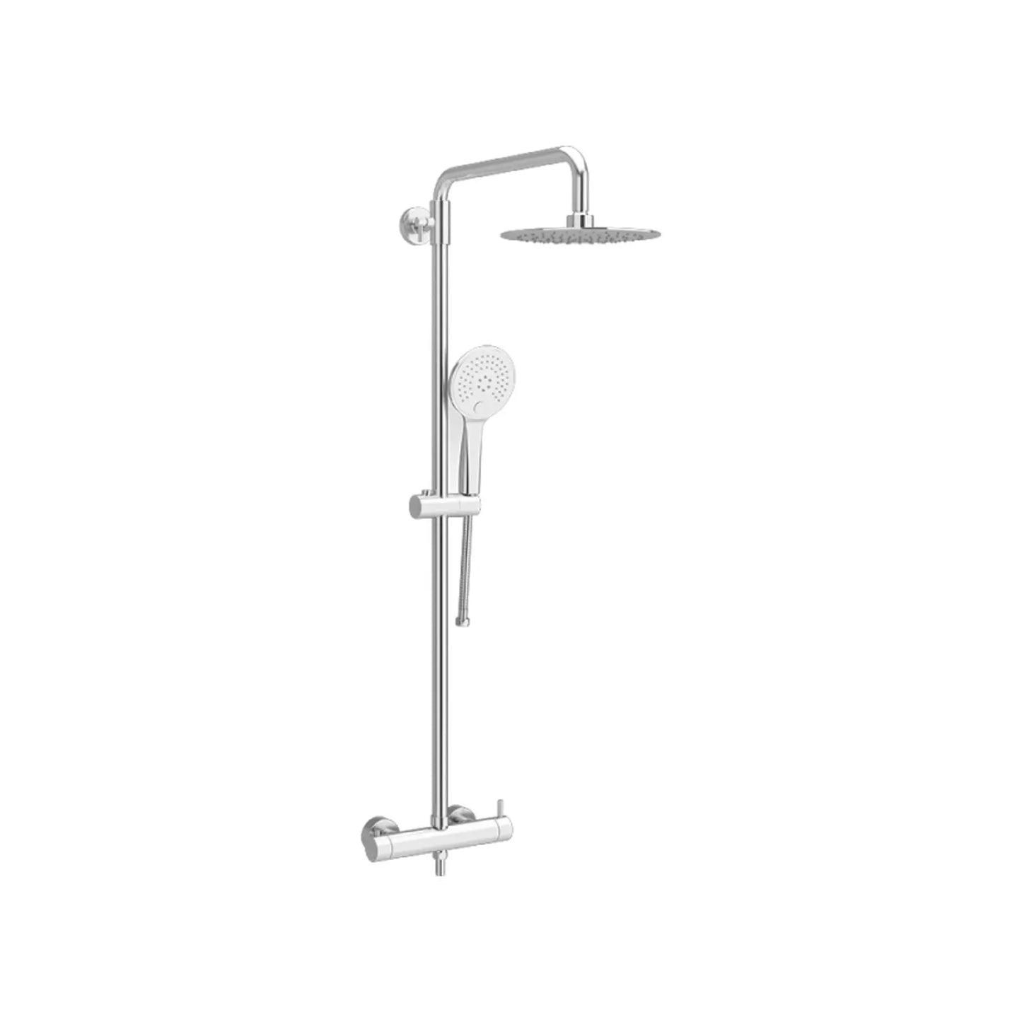 Coluna de duche BLOOM termostática cromada-Sanitana