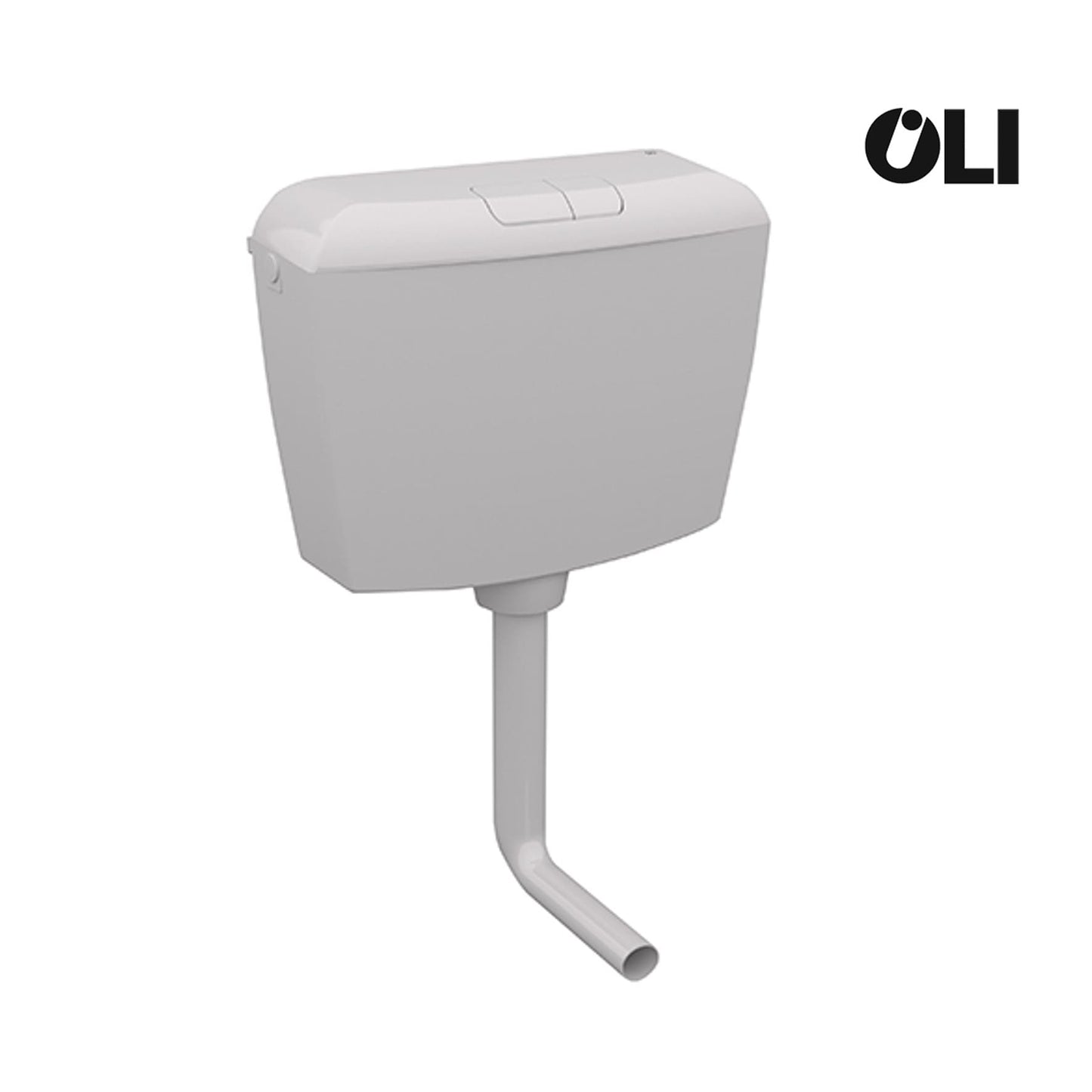 Autoclismo exterior QUARZO dupla descarga branco | 124427 | Oli OLI