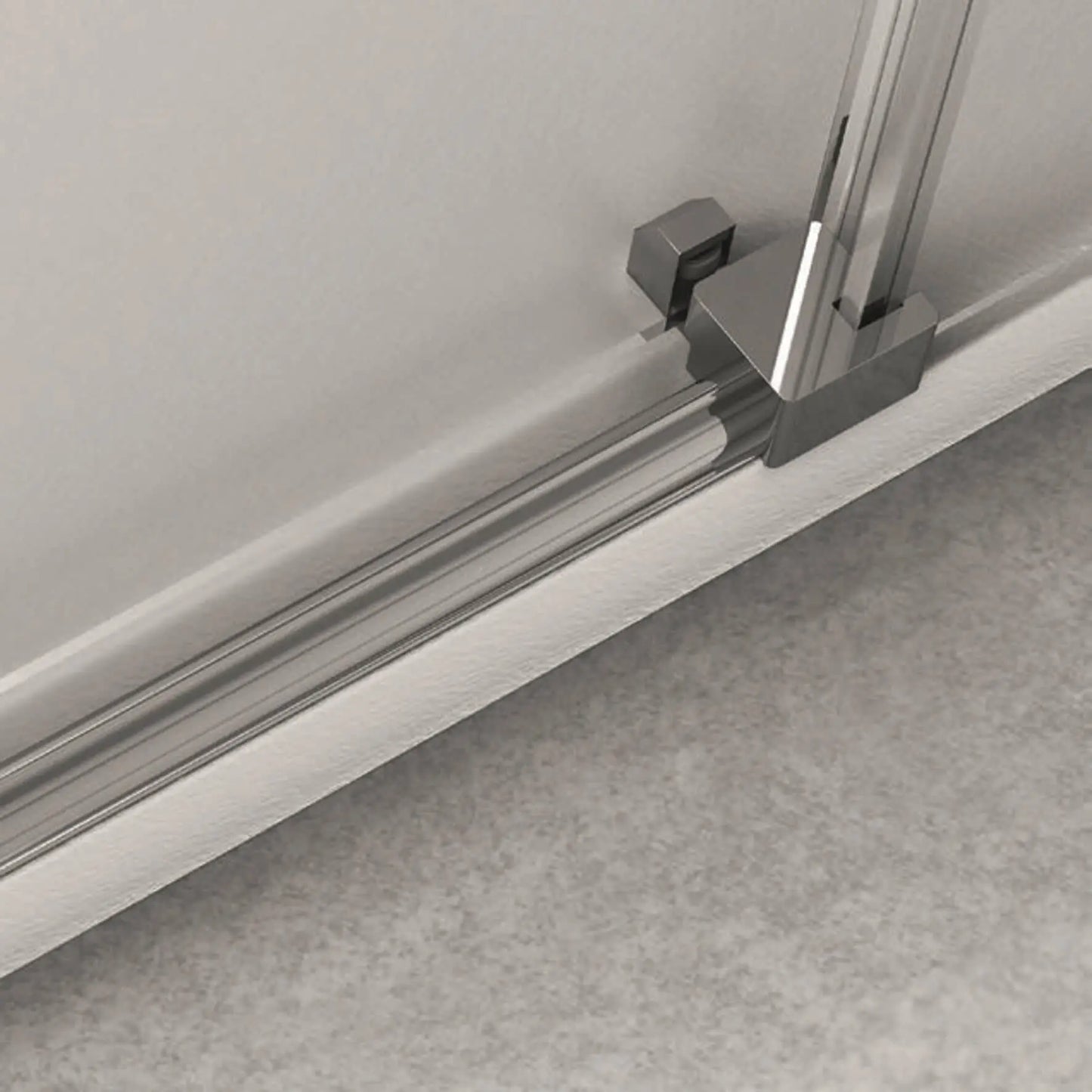 Cabine de duche KAN transparente cromada | H-Duo H-DUO