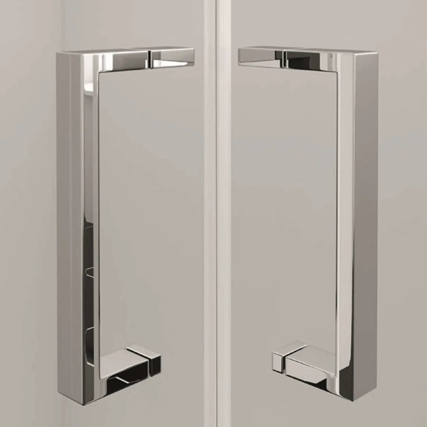 Cabine de duche KAN transparente cromada | H-Duo H-DUO