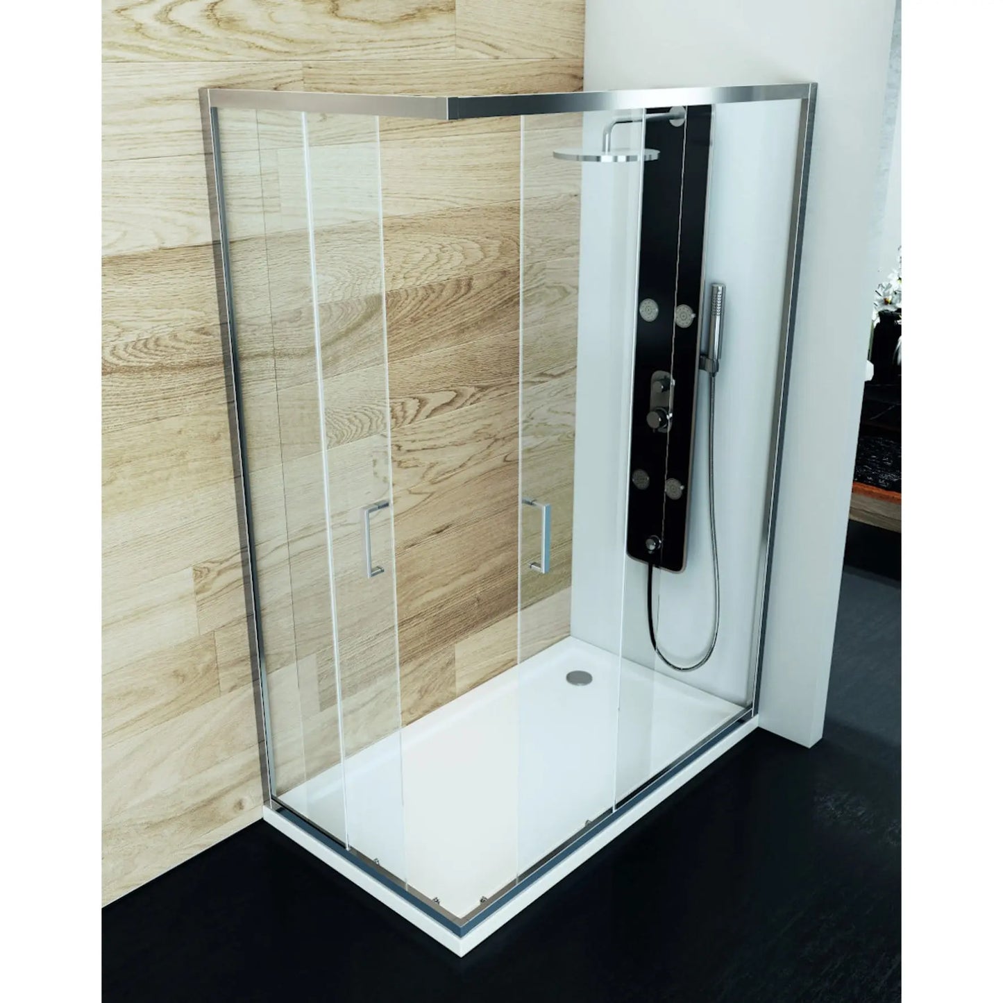 Cabine de duche kn retangular ou quadrada h duo H-DUO