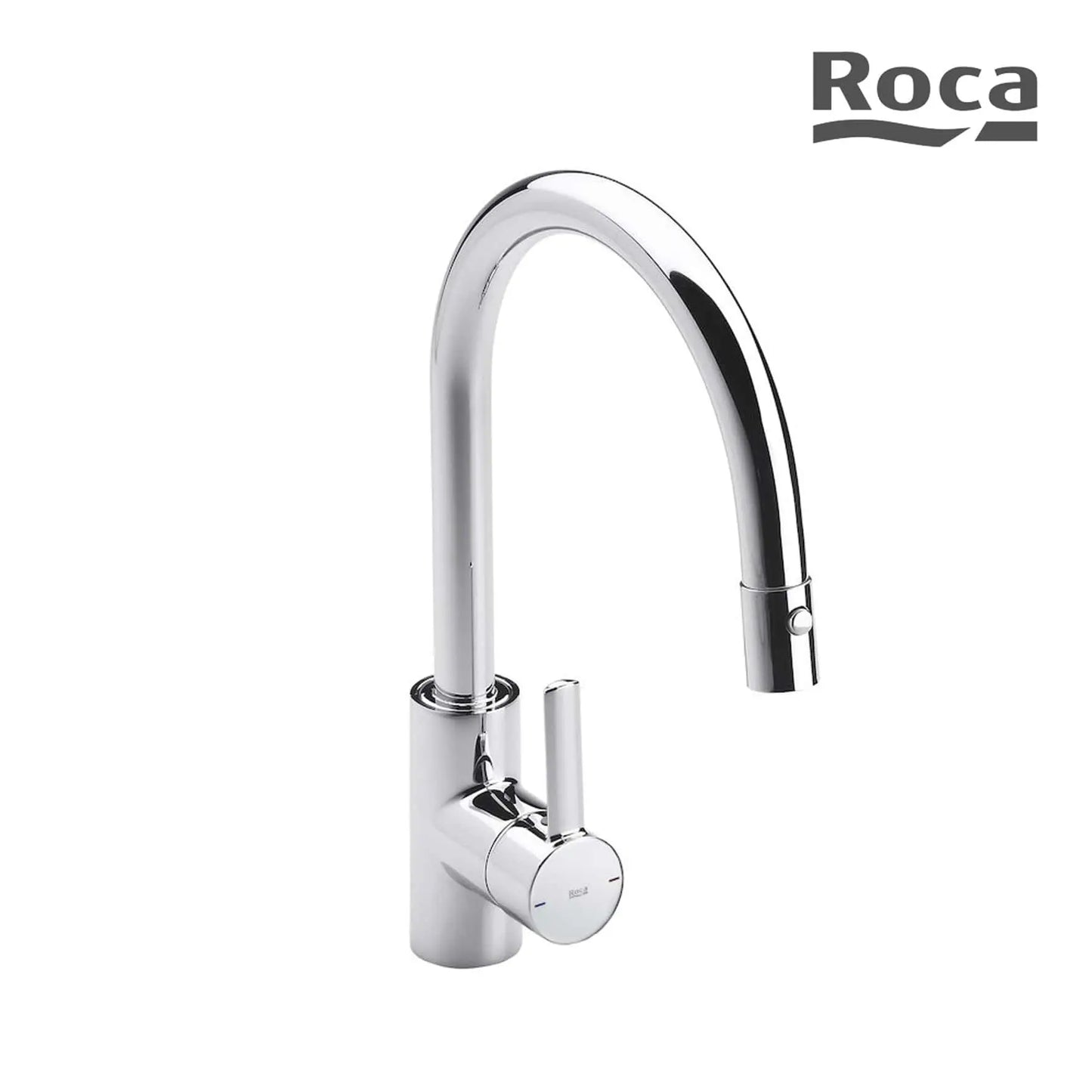 Torneira de cozinha TARGA com chuveiro cromada | A5A8160C00 | Roca ROCA