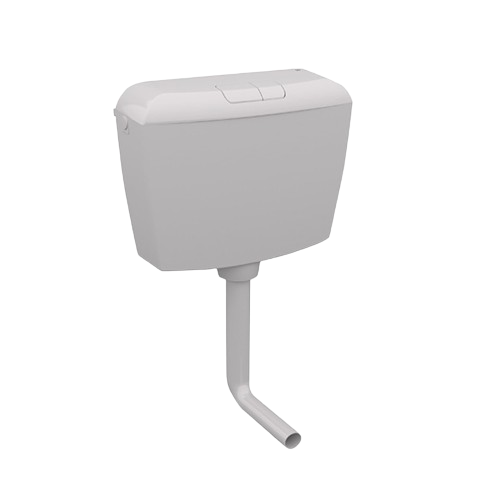 Autoclismo exterior QUARZO dupla descarga branco | 124427 | Oli OLI