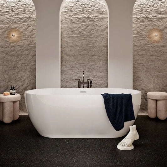 Banheira BENNY 178x78cm de cor
branca