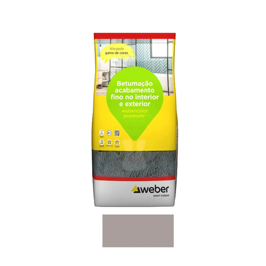 Betume para juntas WEBERCOLOR PREMIUM + classic nude 5kg | Weber WEBER