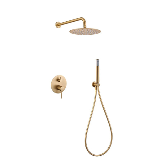 Conjunto de duche MONZA de encastrar ouro mate | GPM039/OC | Imex IMEX