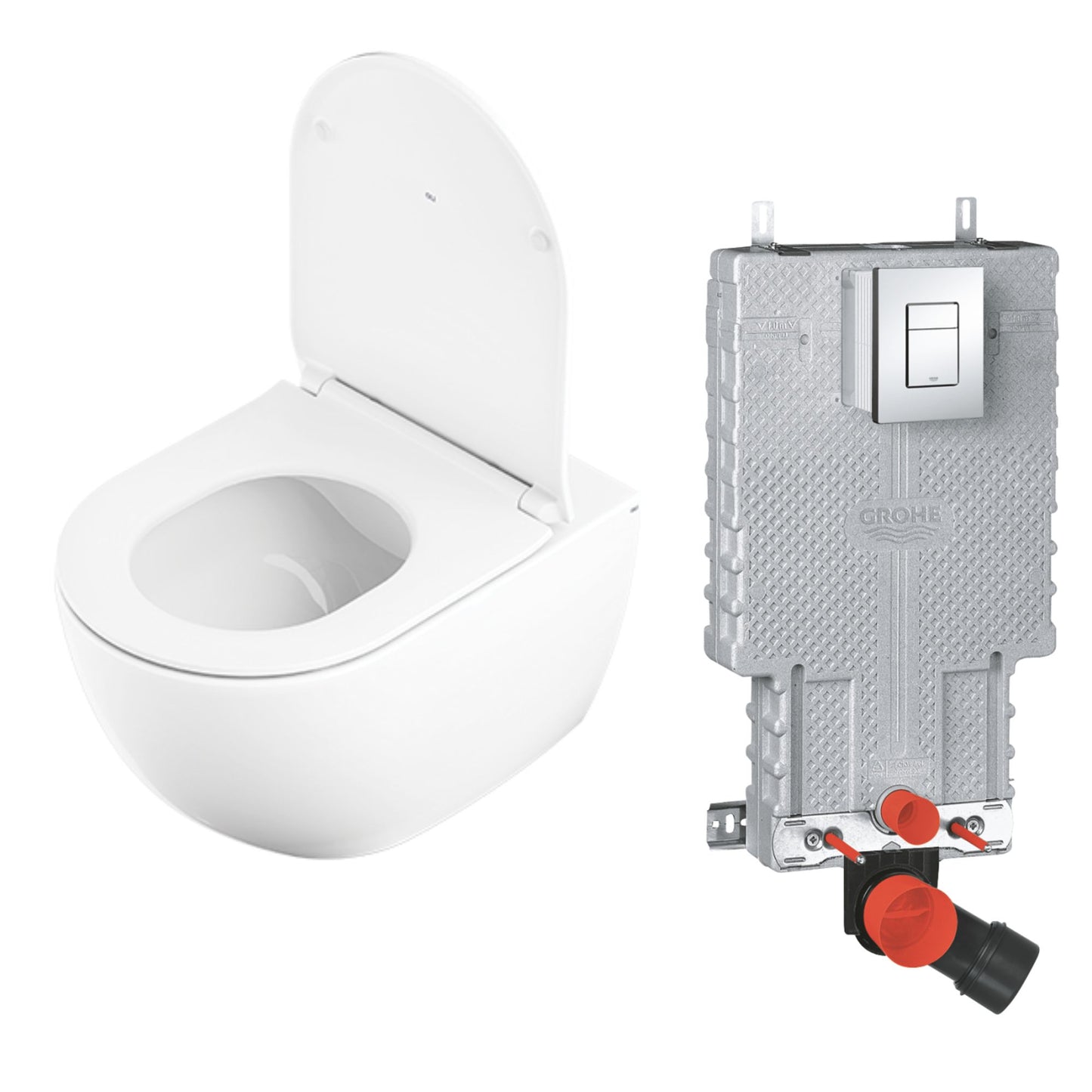 Pack Sanita Suspensa, Tampo Queda Amortecida e Estrutura Uniset