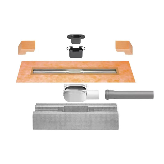 Kit de Escoamento Schluter Kerdi Line H40 KLH40GE80 SCHLUTER