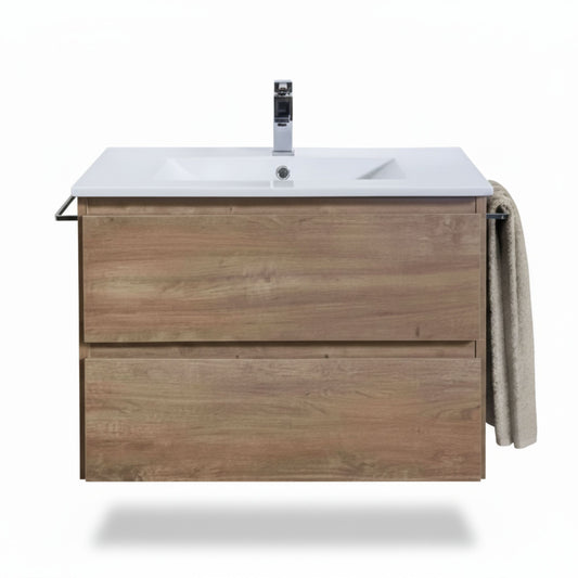 Móvel Suspenso Menacho 80cm Soria Roble Claro