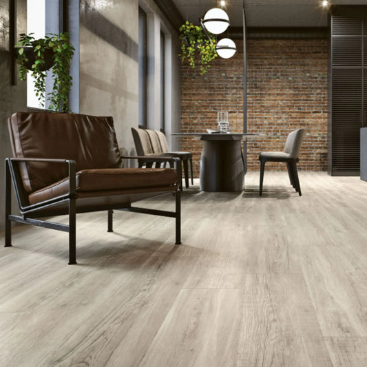 Pavimento Cerâmico Gresart 15x75 cm Oak Tortora 1a GRESART