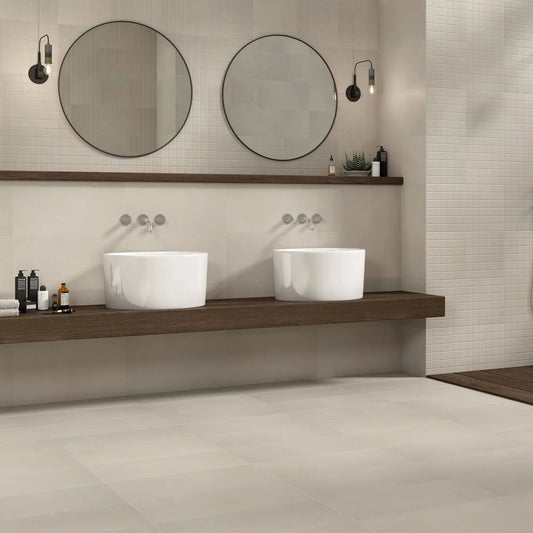 Pavimento Cerâmico EcoCeramic 60x60cm Baltimore Perla Comercial EcoCeramic