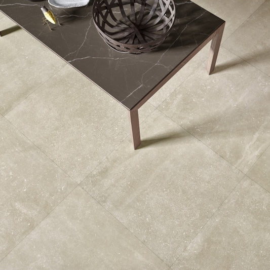 Pavimento cerâmico 80x80 cm ARISE beige retificado 1ª | Love Tiles