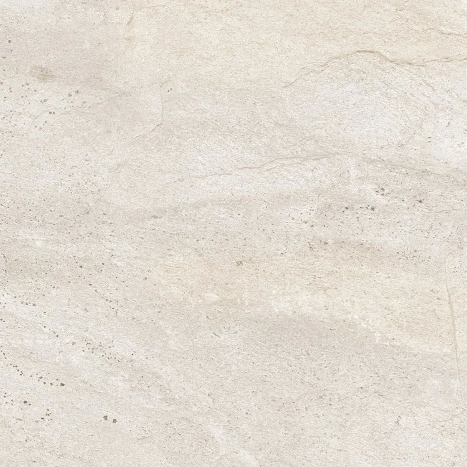 Textura em pormenor do pavimento cerâmico Certeca Hard Stone Sand 33x33cm com efeito pedra.