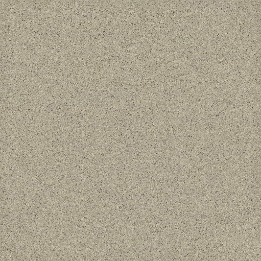 Textura detalhada em tom platina granulado do pavimento cerâmico Margres Tecnica Platina 30x30cm.