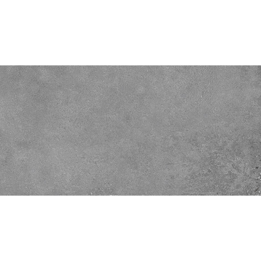 Alt text: 'Detalhe da superfície do pavimento cerâmico ON-ROAD Antracite 30x60cm, com a sua textura de cimento.'