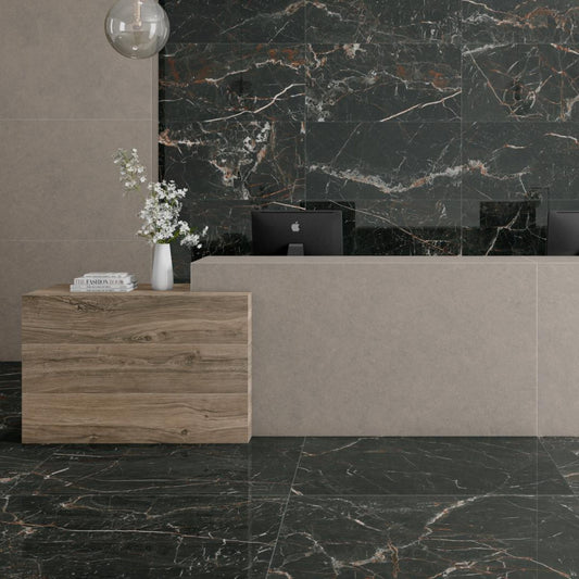 Pavimento Cerâmico Pamesa 60x120cm Laurants Brown 1a