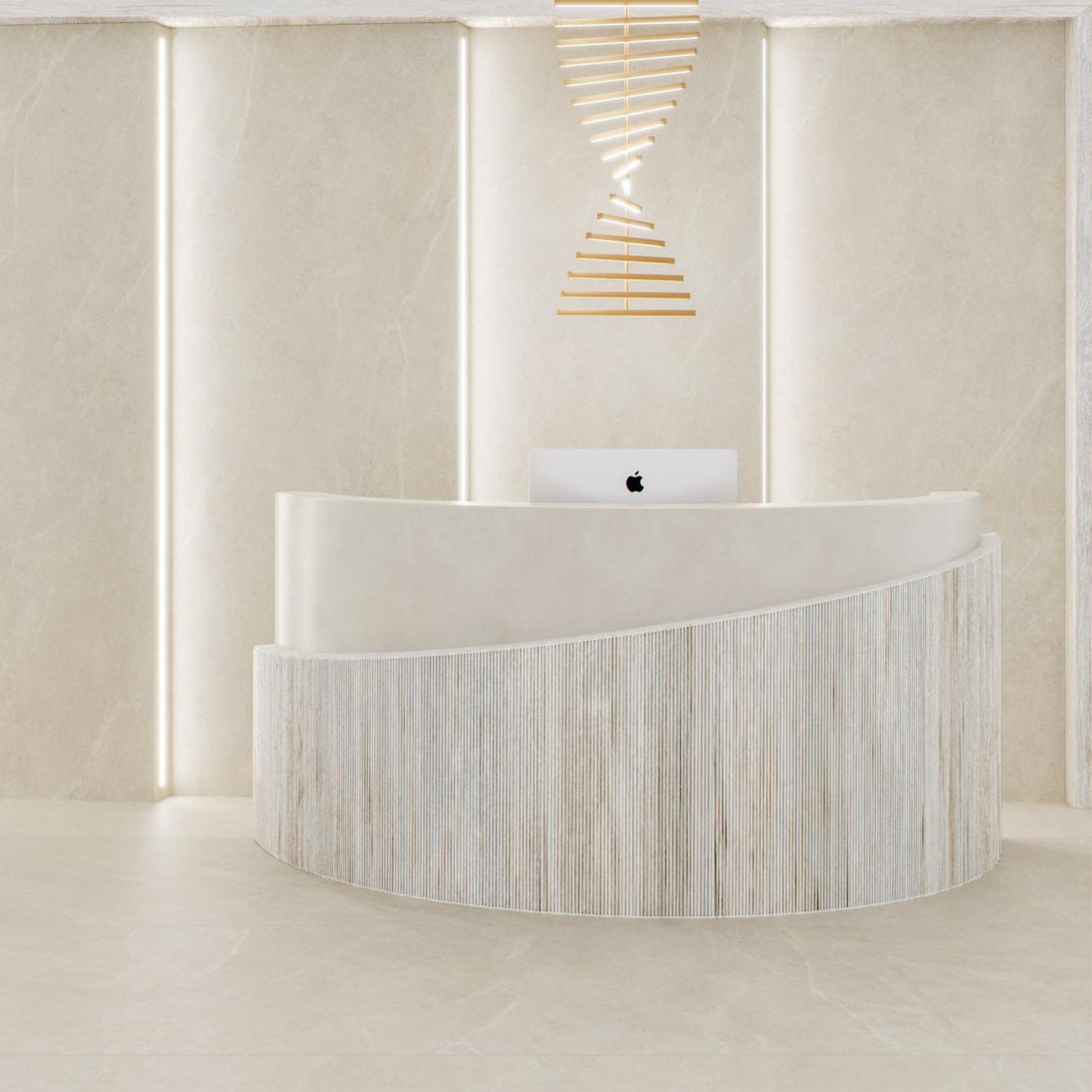 Peça individual de pavimento cerâmico Pamesa Victoria Beige 100x100cm com textura de pedra natural