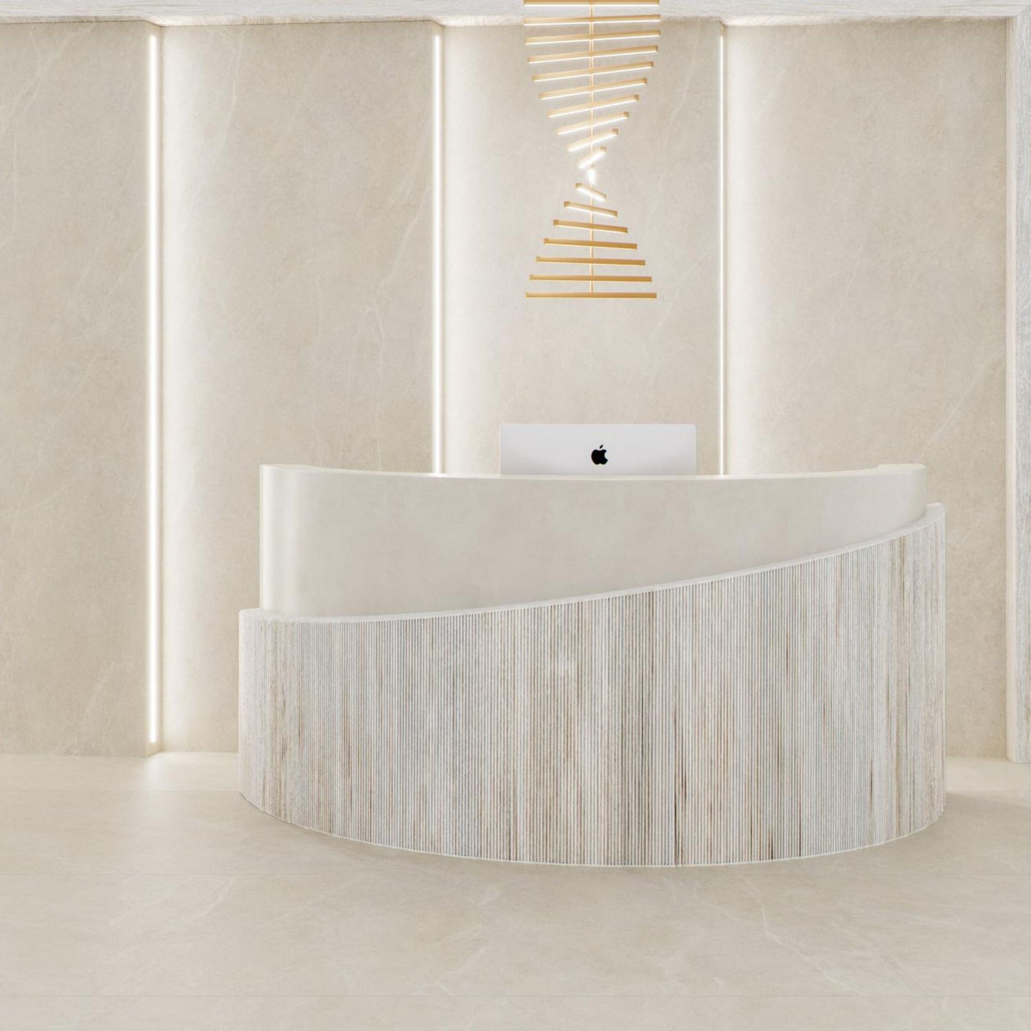 Peça individual de pavimento cerâmico Pamesa Victoria Beige 100x100cm com textura de pedra natural