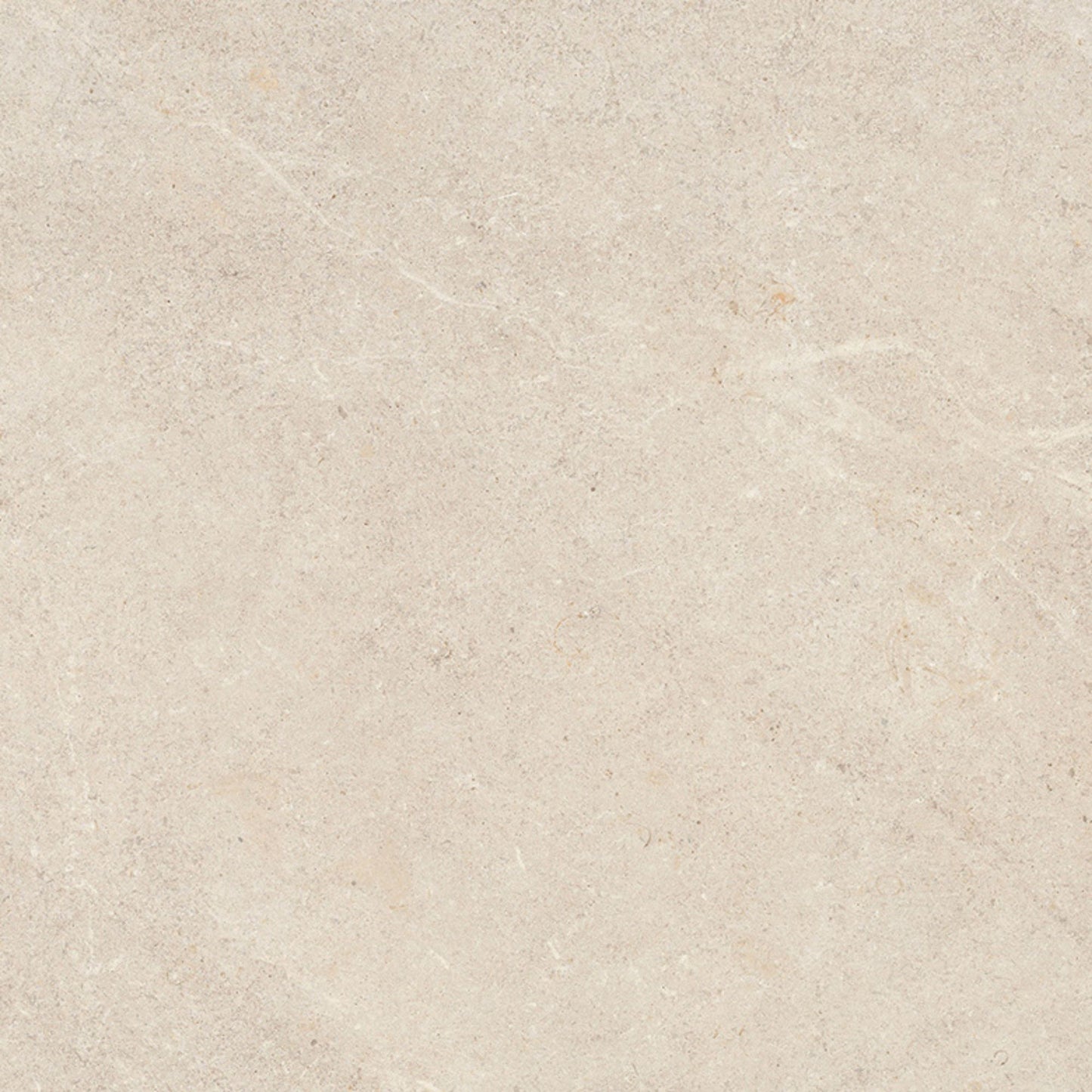 Balcão de receção moderno com revestimento e pavimento cerâmico Pamesa Victoria Beige 100x100cm aplicado
