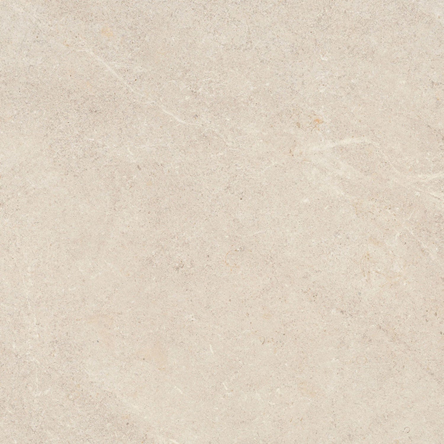 Balcão de receção moderno com revestimento e pavimento cerâmico Pamesa Victoria Beige 100x100cm aplicado