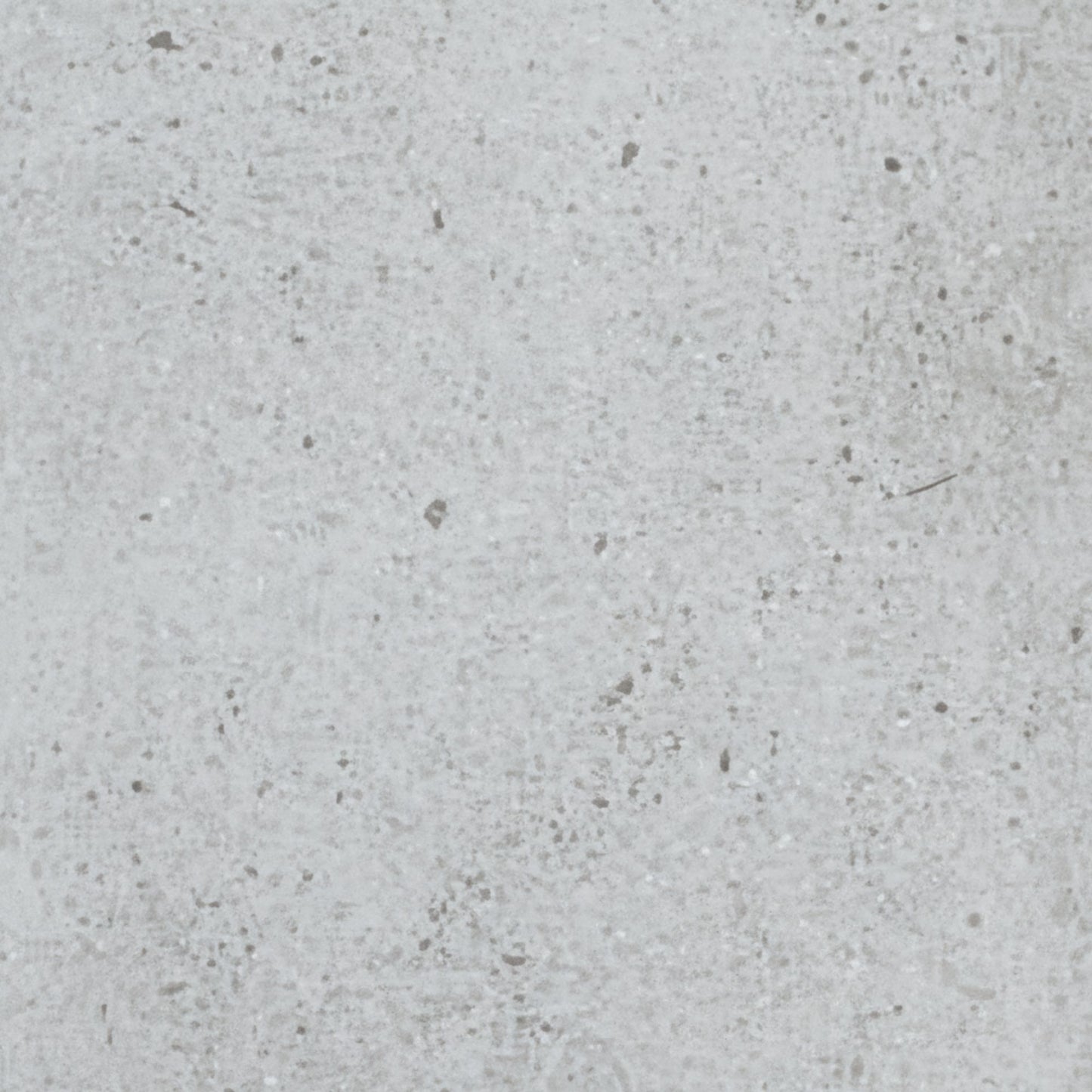 Pormenor da textura do pavimento cerâmico Pamesa Vita Gris 60x60, mostrando o efeito granulado cinza claro.