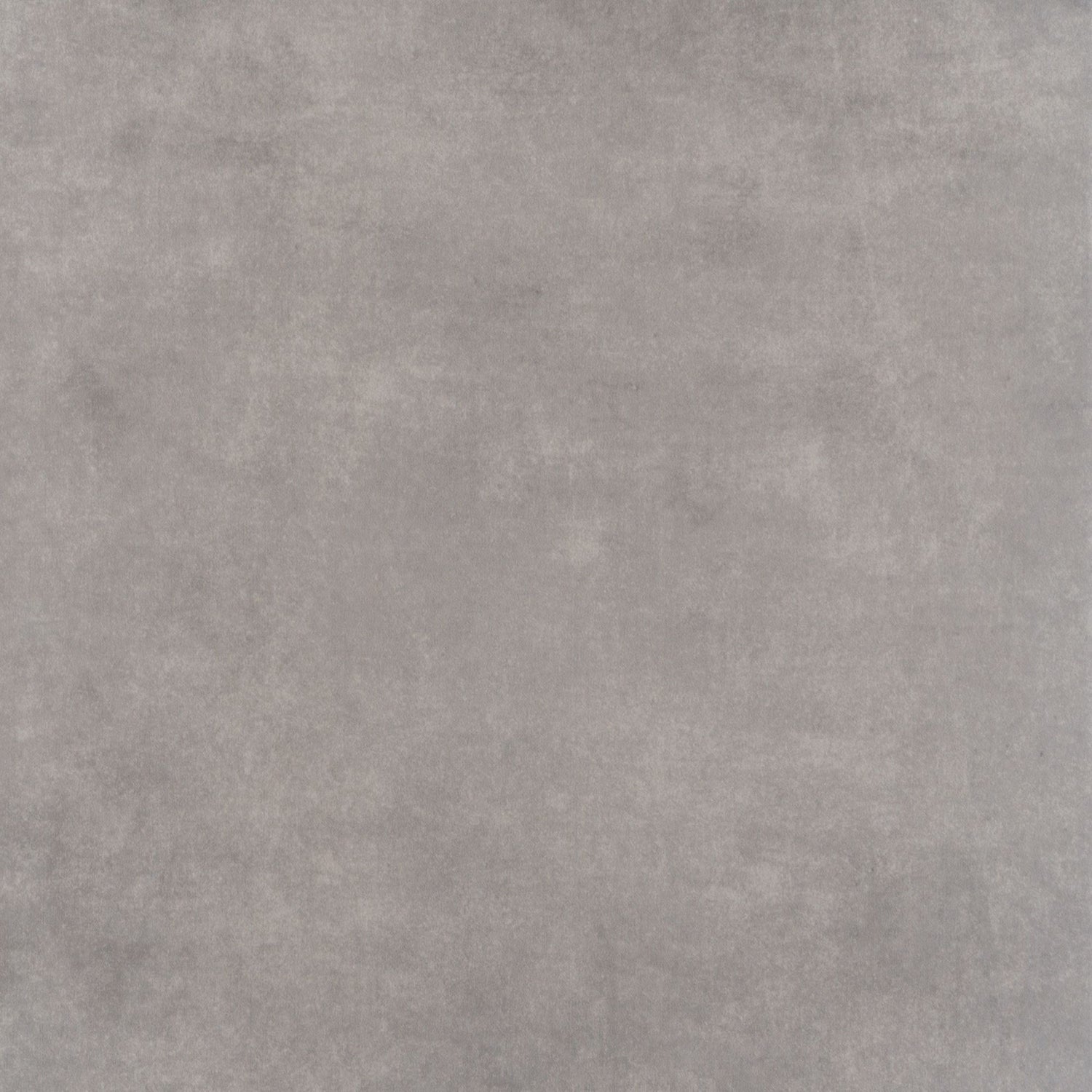 Pavimento cerâmico Recer Storm Basic Grey 60x60cm em tom cinza com acabamento efeito cimento