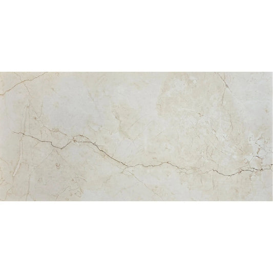 Pavimento cerâmico HERICAN Tusk com acabamento mate e efeito mármore bege