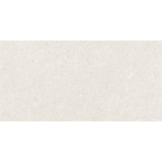 Alt text= 'Detalhe de perto do revestimento cerâmico Eternal Stone White, mostrando a sua textura e cor'