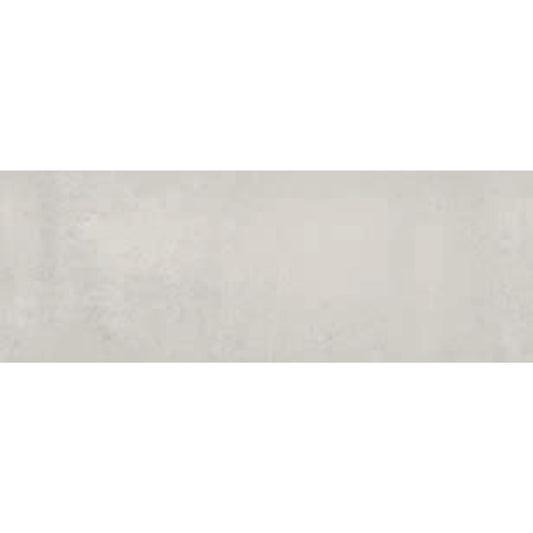 Amostra do revestimento cerâmico Tiad Perla da Pamesa, mostrando o seu tom cinza claro e a superfície lisa.