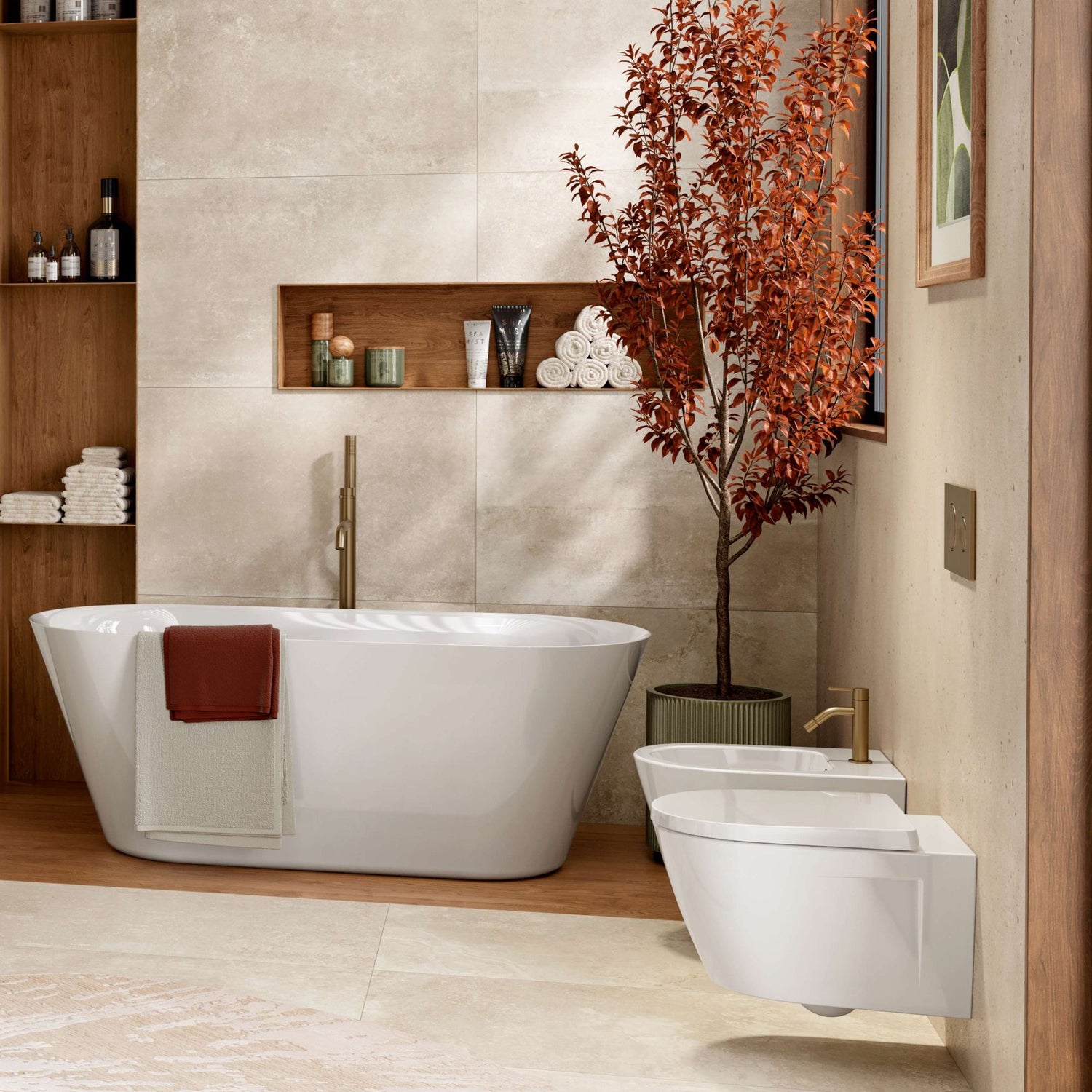 Sanita Suspensa Sanitana Ruby Vortex 53 Branca SANITANA