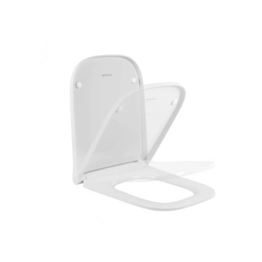 Tampo de sanita LOOK slim queda amortecida branco | 23461004 | Sanindusa SANINDUSA