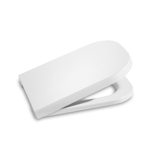 Tampo de sanita Roca The Gap 60 branco em Supralit com sistema de queda amortecida.