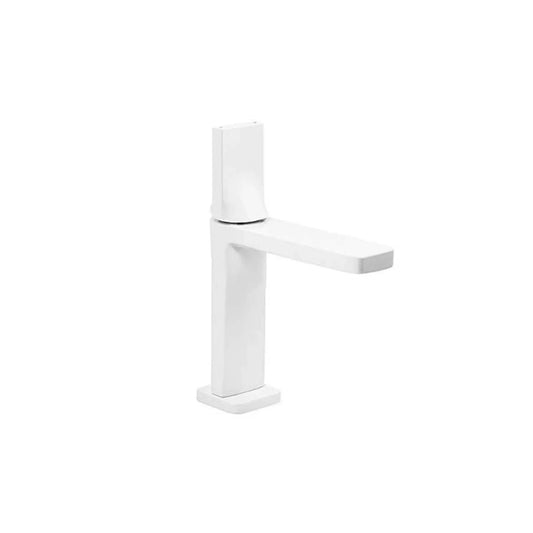 Torneira de lavatório LINE 42 senior branca e cromada | 555730110 | Sanindusa SANINDUSA