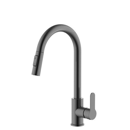 Torneira de cozinha DROP gun metal | AD11021911 | Mebra