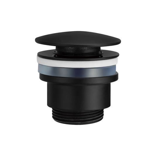 Válvula click-clack de lavatório/bidé latão preto mate | VCC008 | Imex IMEX