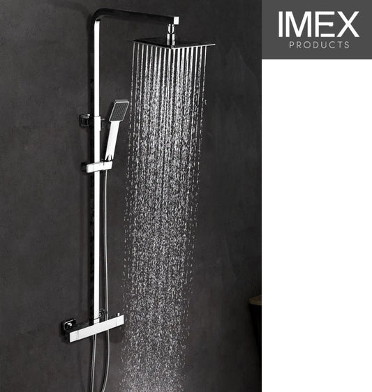 Coluna de duche VIGO termoestática cromada da Imex