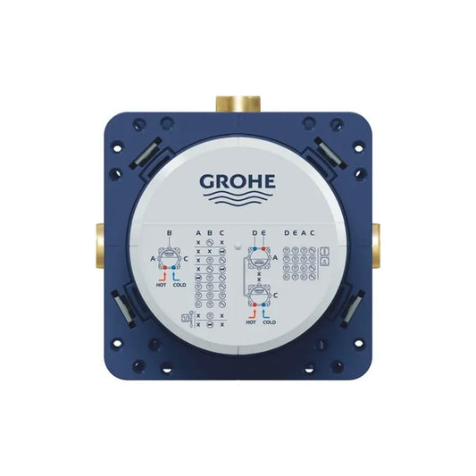 Encastrável universal RAPIDO SMARTBOX 1/2", vista frontal